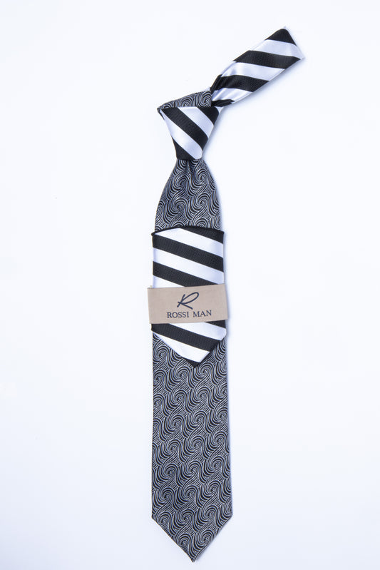 Rossi Man Tie and Pocket Round TT326-1