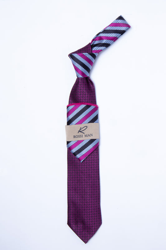 Rossi Man Tie and Pocket Round TT327-1
