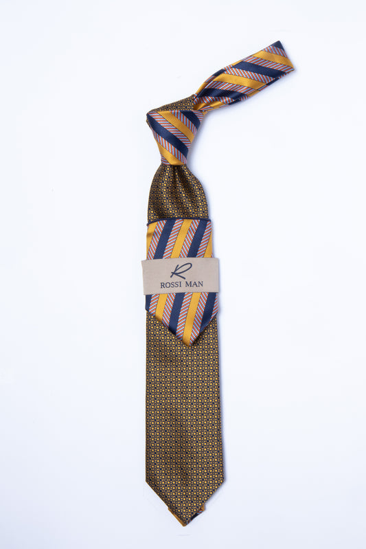 Rossi Man Tie and Pocket Round TT327-3