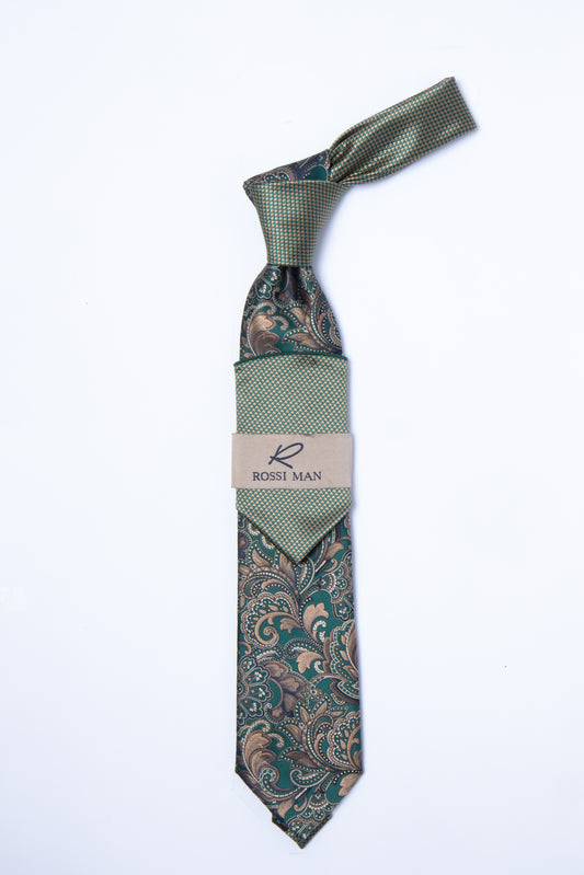 Rossi Man Tie and Pocket Round TT328-1