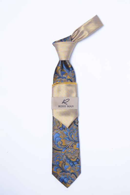 Rossi Man Tie and Pocket Round TT328-2