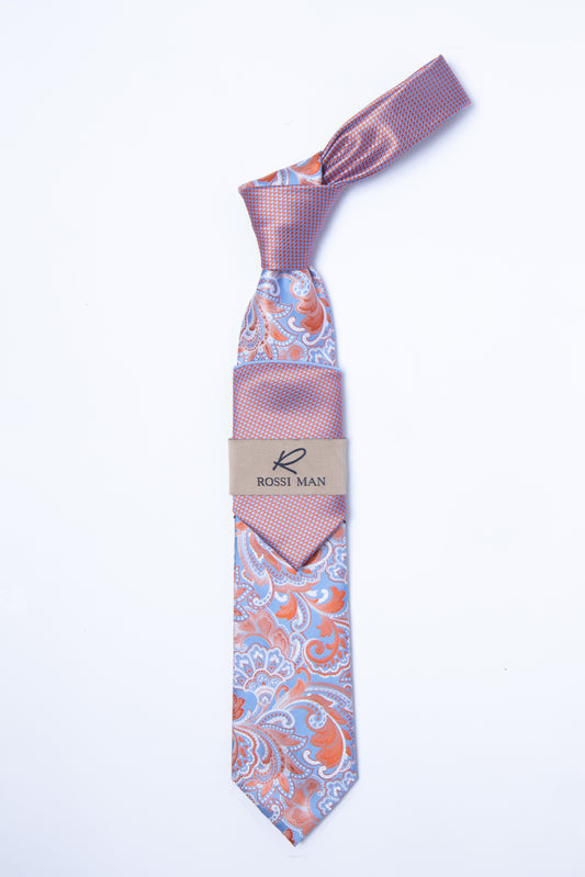 Rossi Man Tie and Pocket Round TT328-3