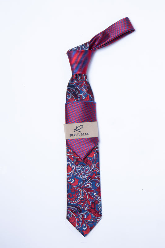 Rossi Man Tie and Pocket Round TT328-4