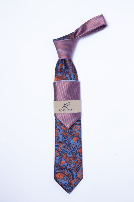 Rossi Man Tie and Pocket Round TT328-8