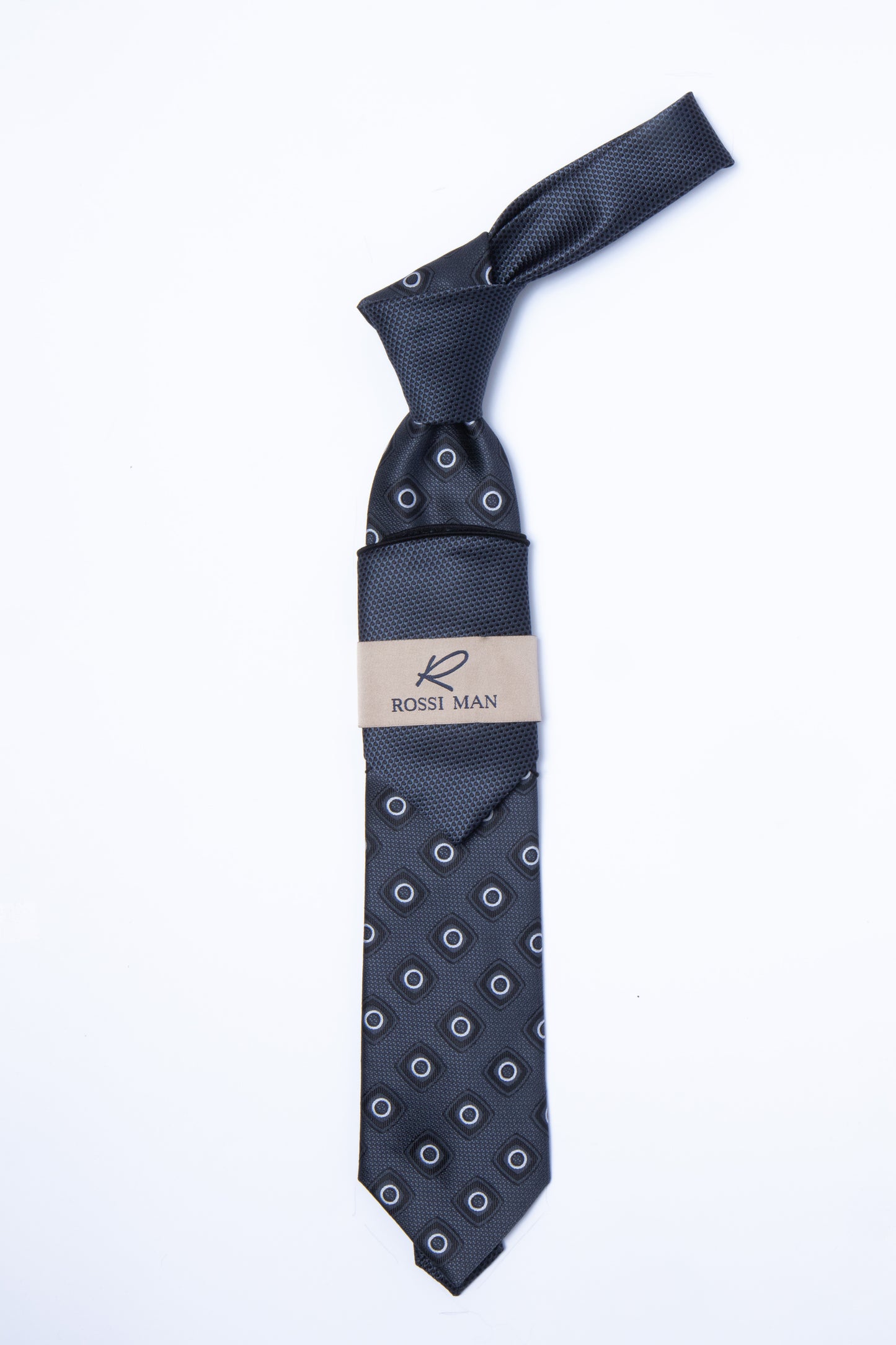 Rossi Man Tie and Pocket Round TT330-2