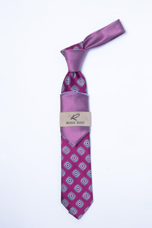 Rossi Man Tie and Pocket Round TT330-3