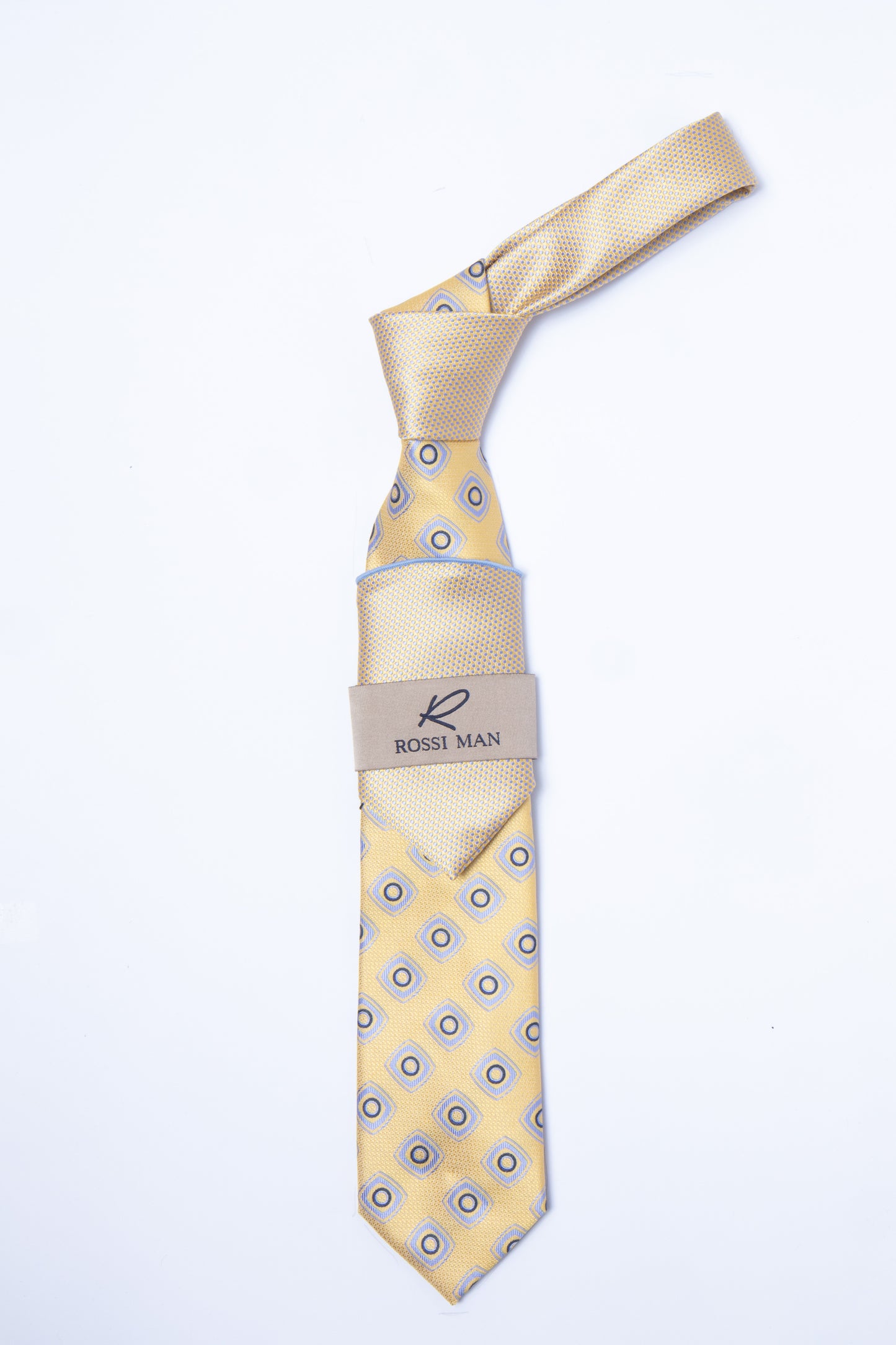 Rossi Man Tie and Pocket Round TT330-4