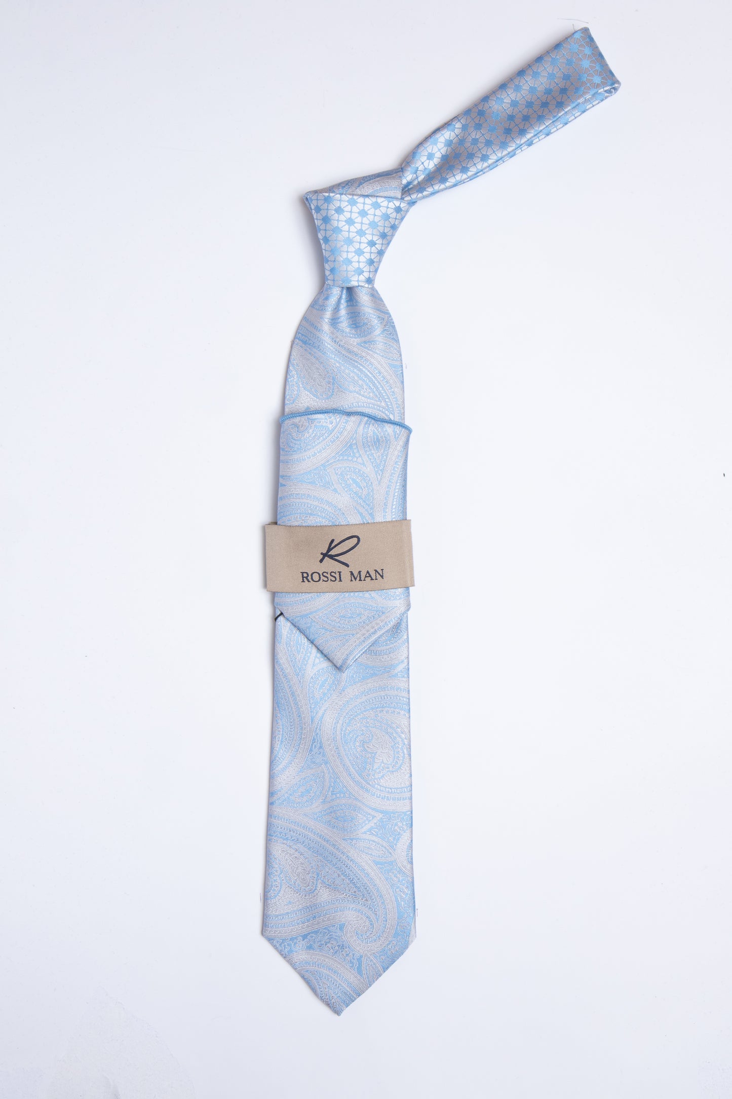 Rossi Man Tie and Pocket Round TT364-6