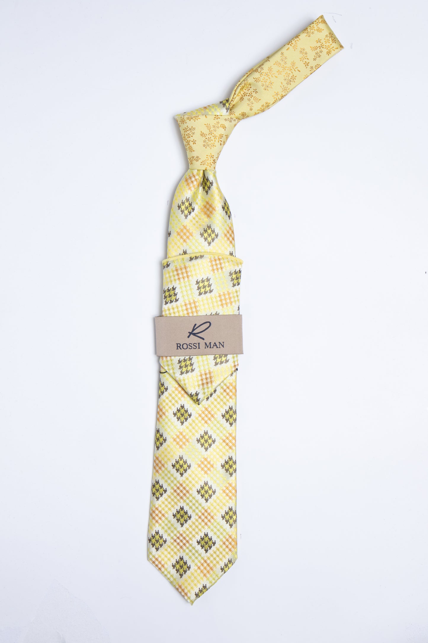 Rossi Man Tie and Pocket Round TT365-7
