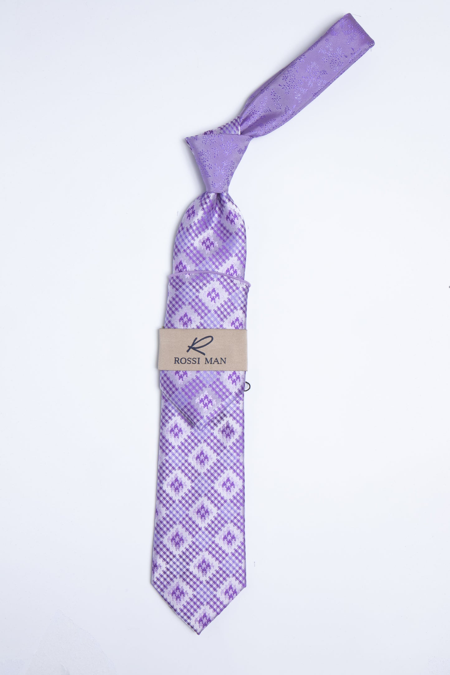 Rossi Man Tie and Pocket Round TT365-8