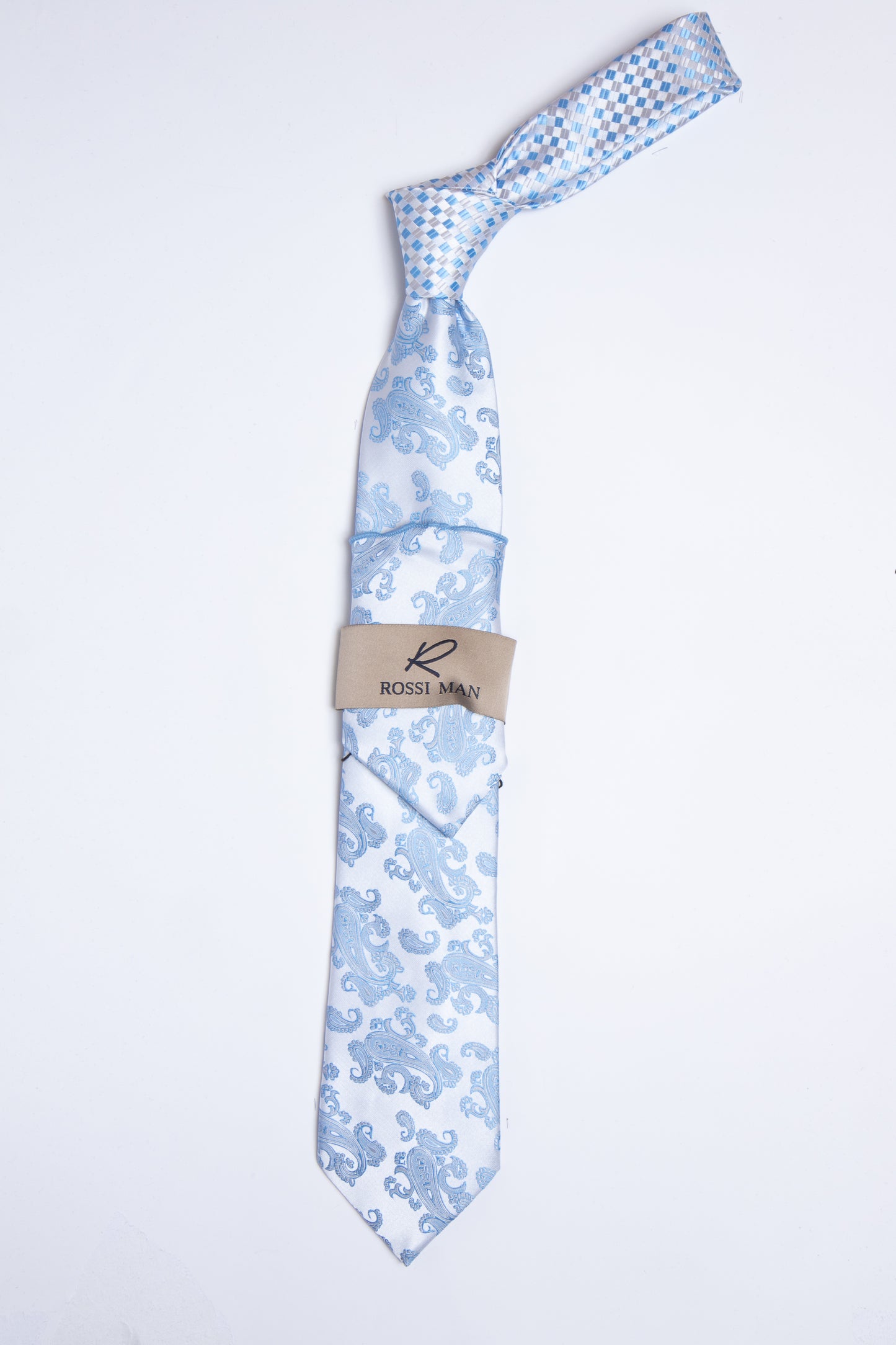 Rossi Man Tie and Pocket Round TT366-7