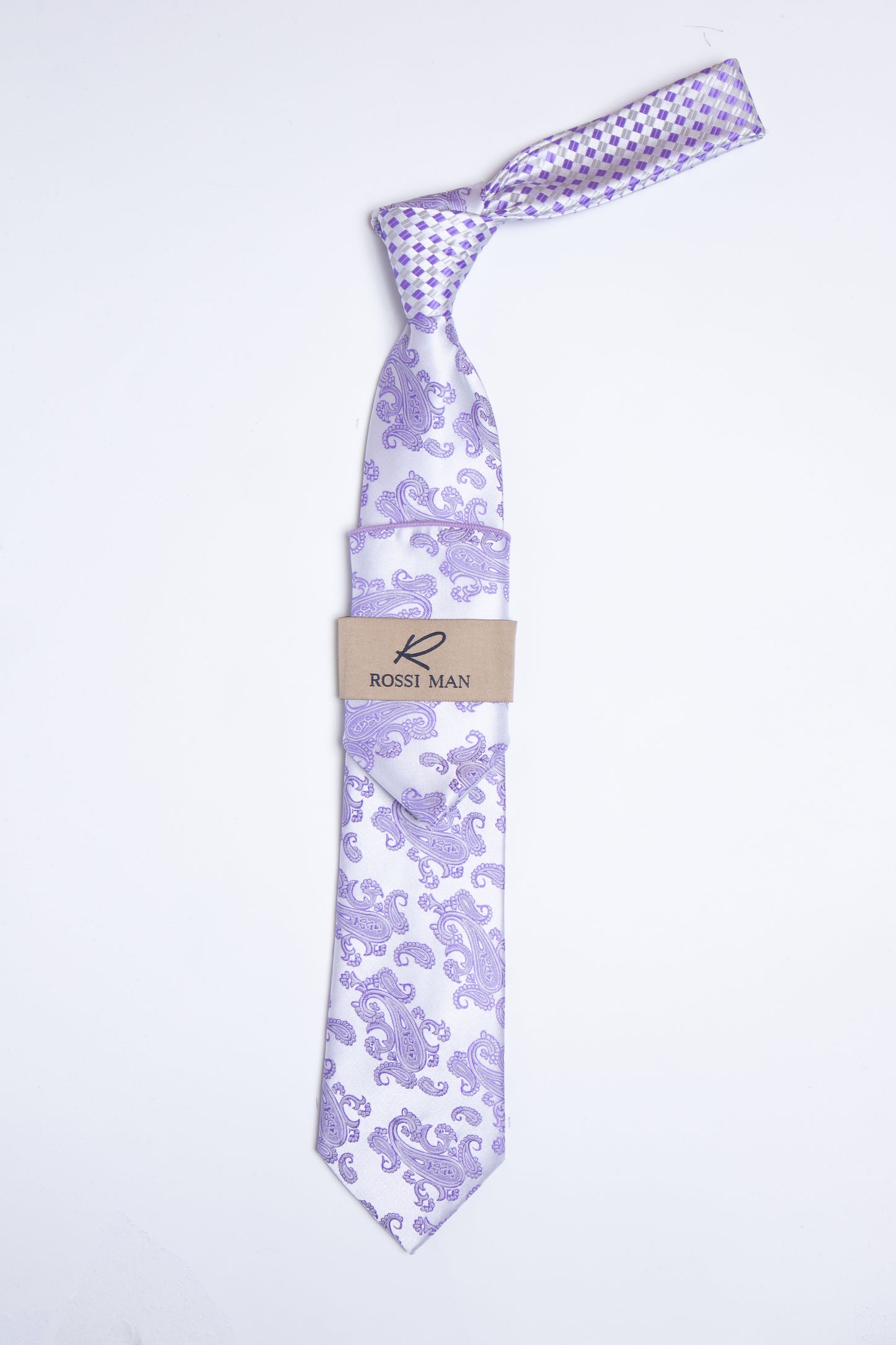 Rossi Man Tie and Pocket Round TT366-8