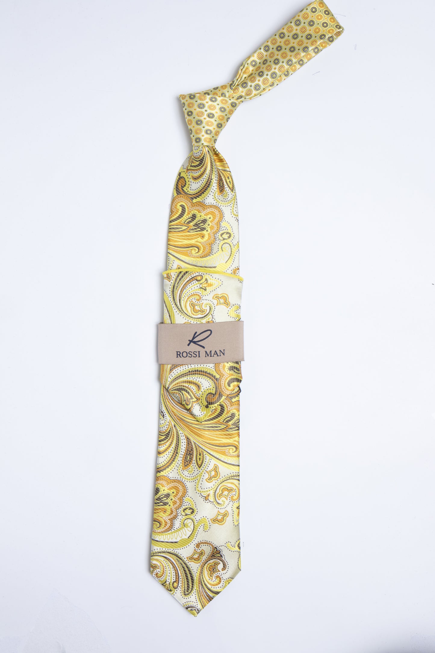 Rossi Man Tie and Pocket Round TT367-3