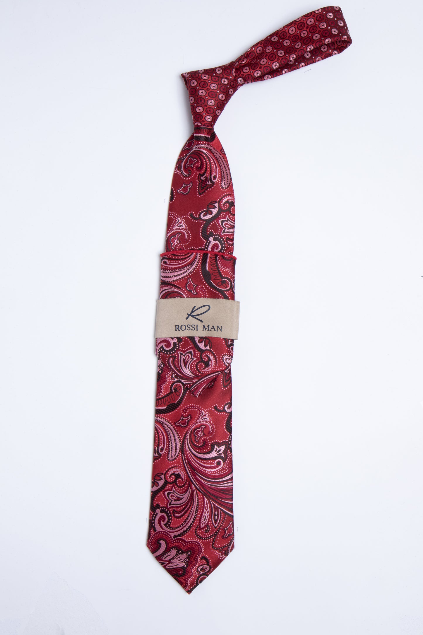 Rossi Man Tie and Pocket Round TT367-5