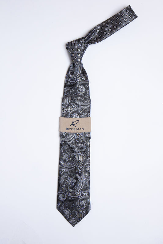 Rossi Man Tie and Pocket Round TT368-1