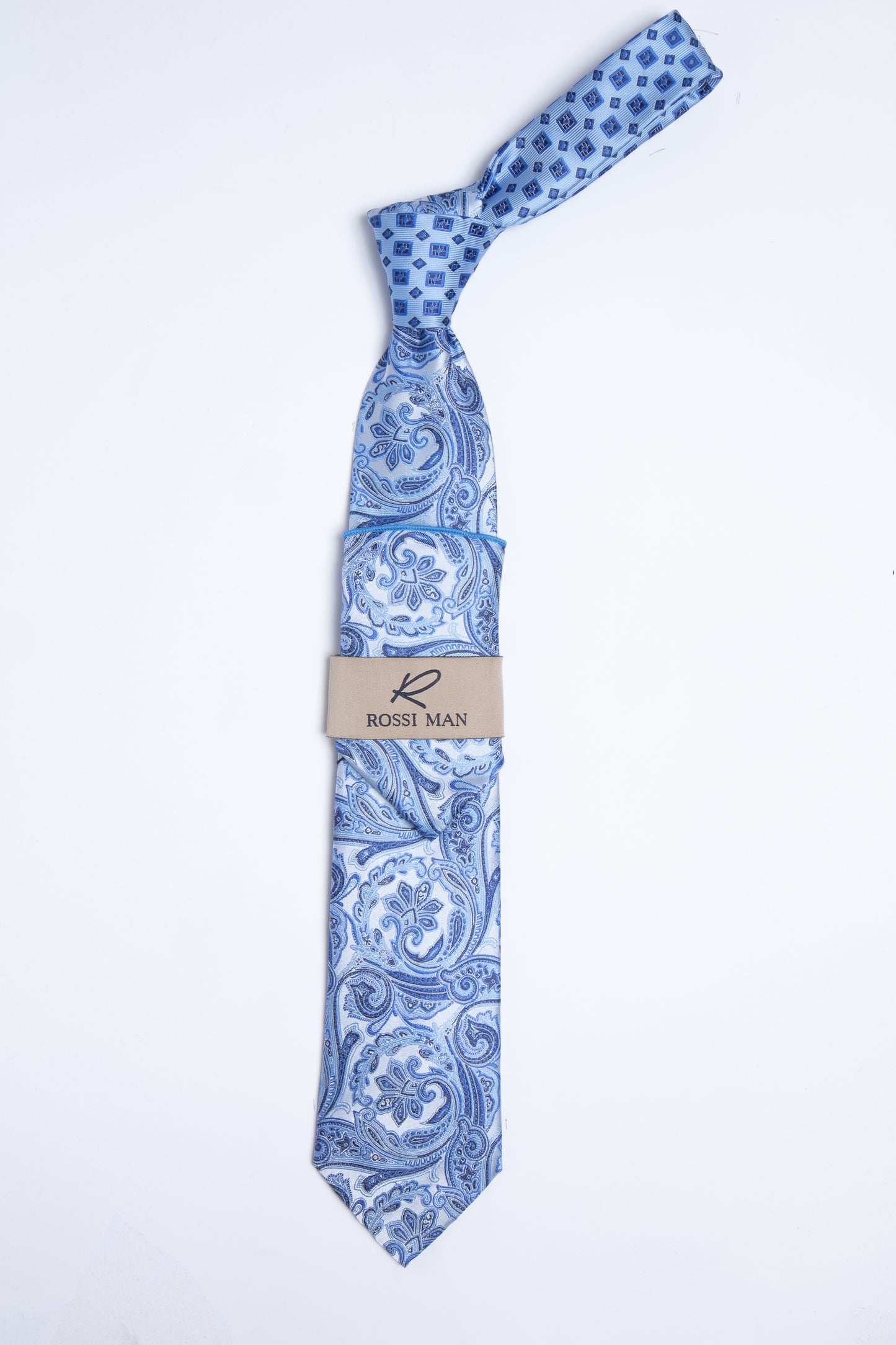 Rossi Man Tie and Pocket Round TT368-6