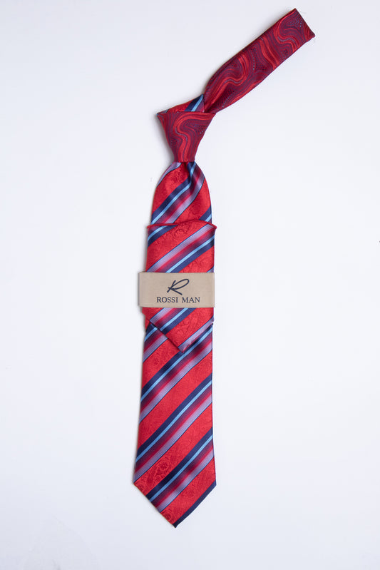 Rossi Man Tie and Pocket Round TT369-5