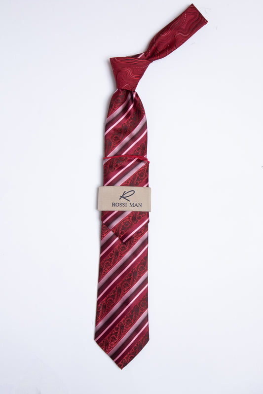 Rossi Man Tie and Pocket Round TT369-7