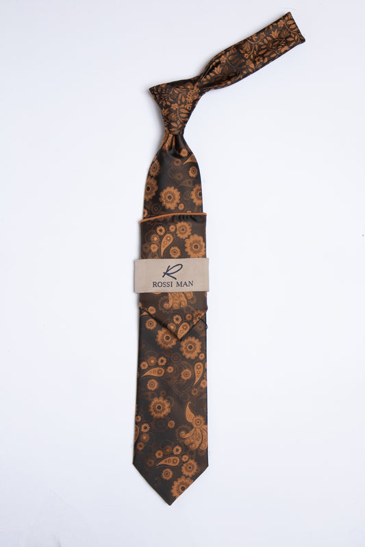 Rossi Man Tie and Pocket Round TT370-1