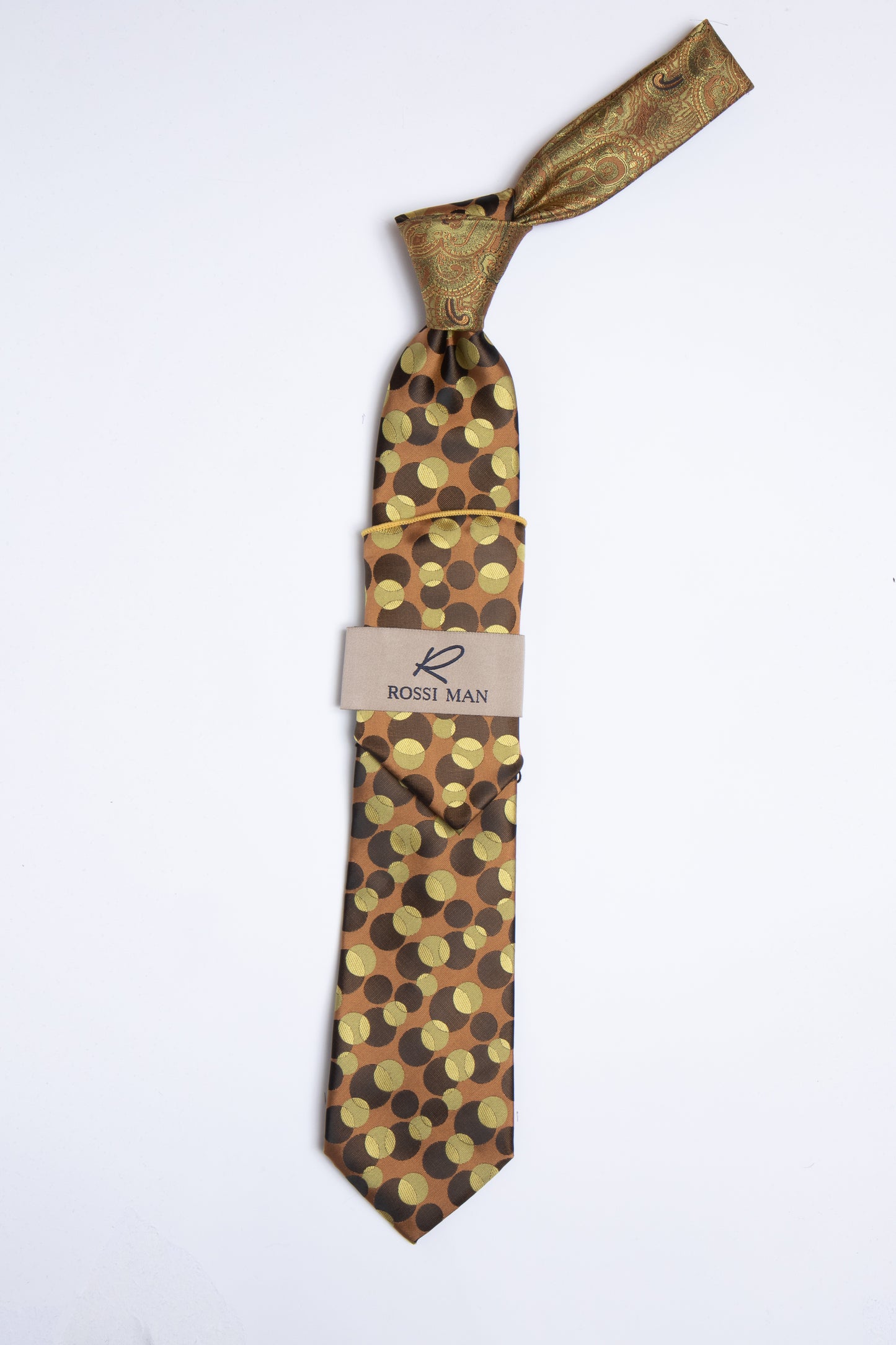 Rossi Man Tie and Pocket Round TT371-1
