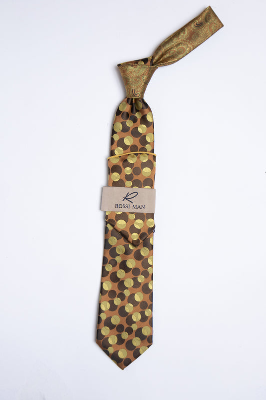 Rossi Man Tie and Pocket Round TT371-1