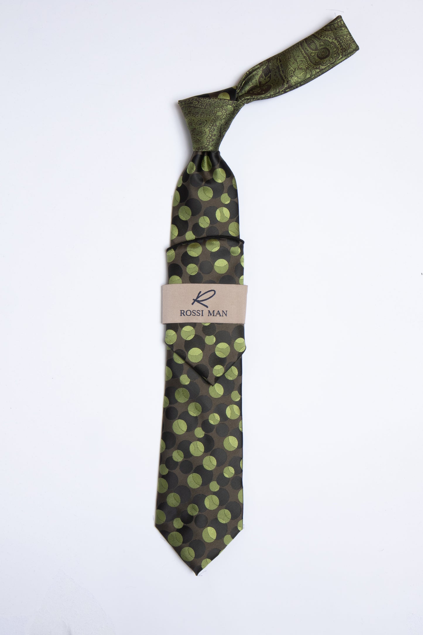 Rossi Man Tie and Pocket Round TT371-2