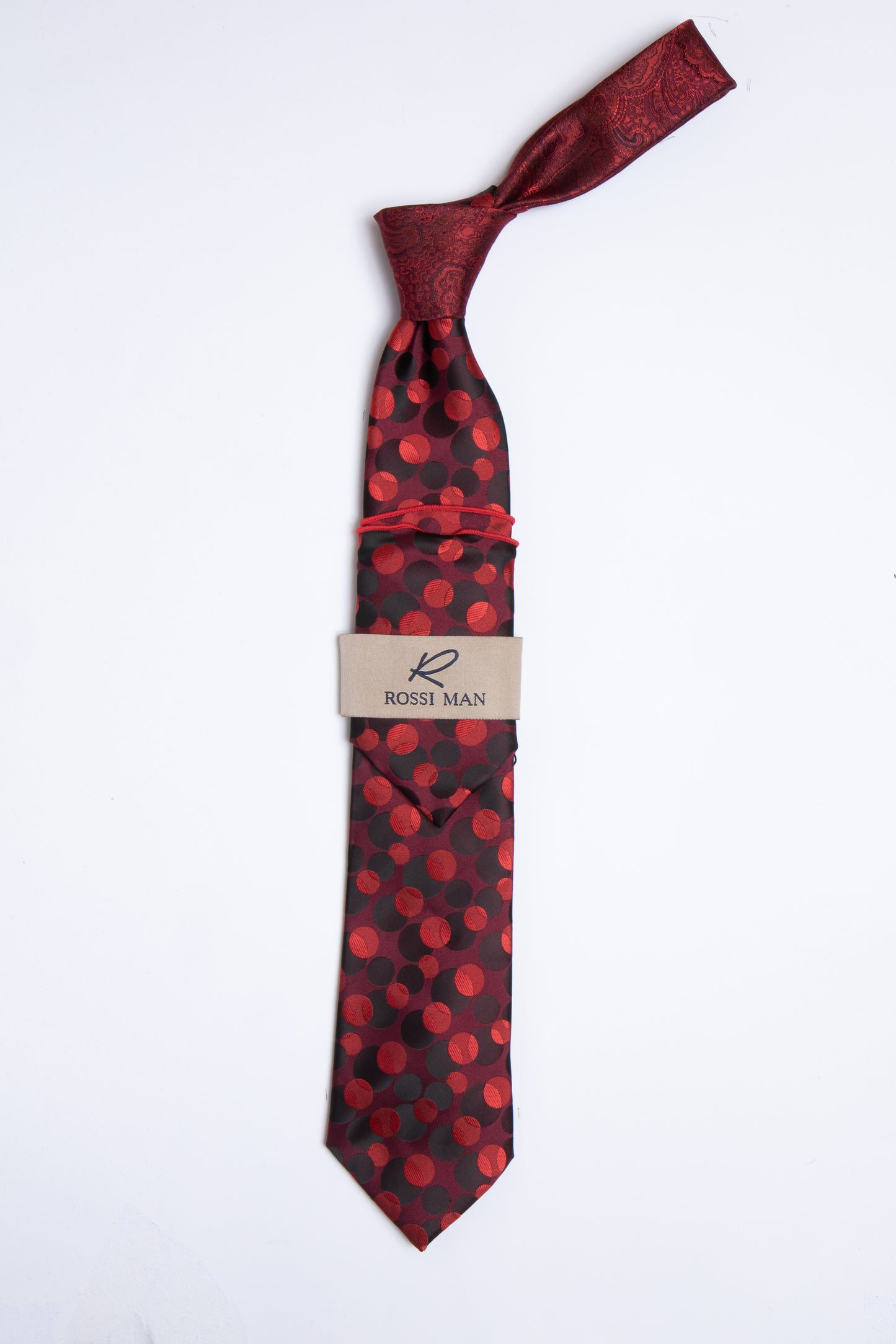 Rossi Man Tie and Pocket Round TT371-4