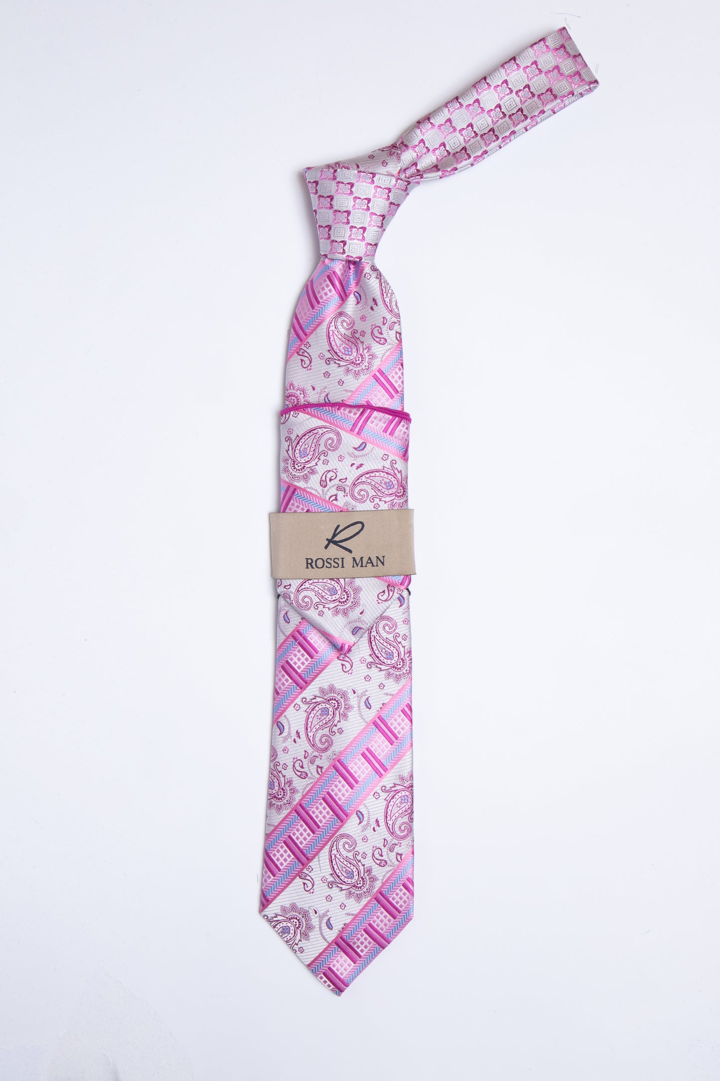 Rossi Man Tie and Pocket Round TT372-5