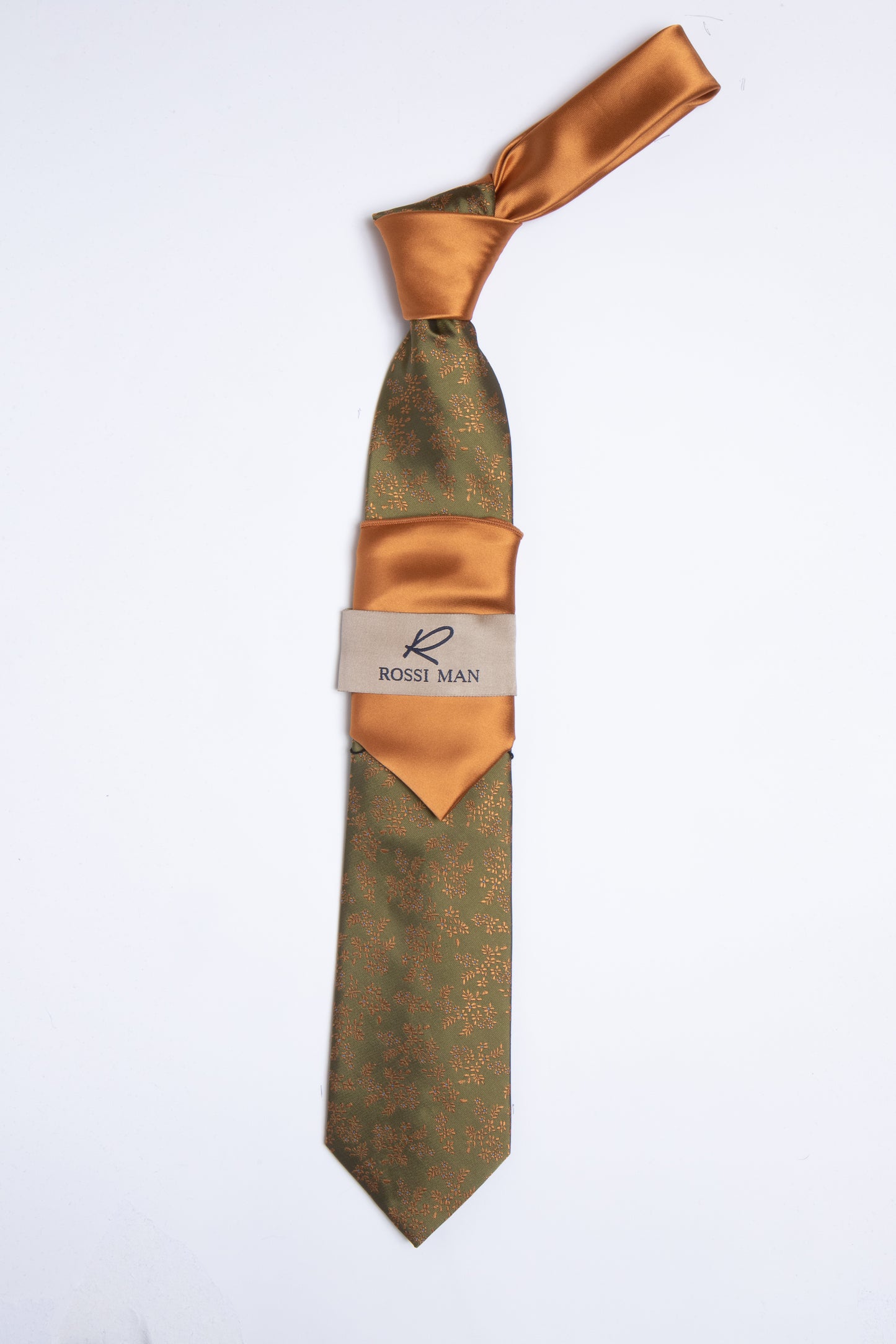 Rossi Man Tie and Pocket Round TT373-3