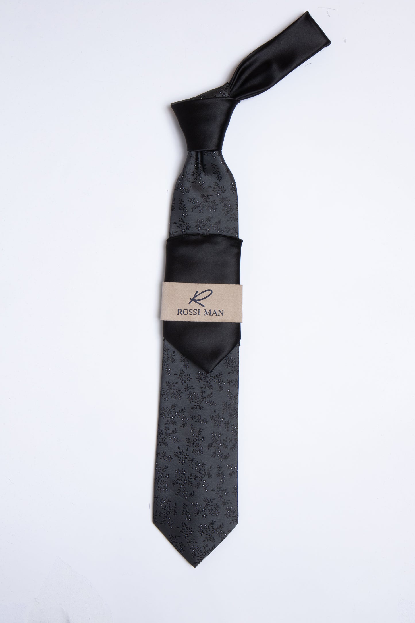 Rossi Man Tie and Pocket Round TT373-6