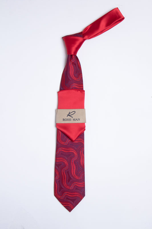 Rossi Man Tie and Pocket Round TT374-2