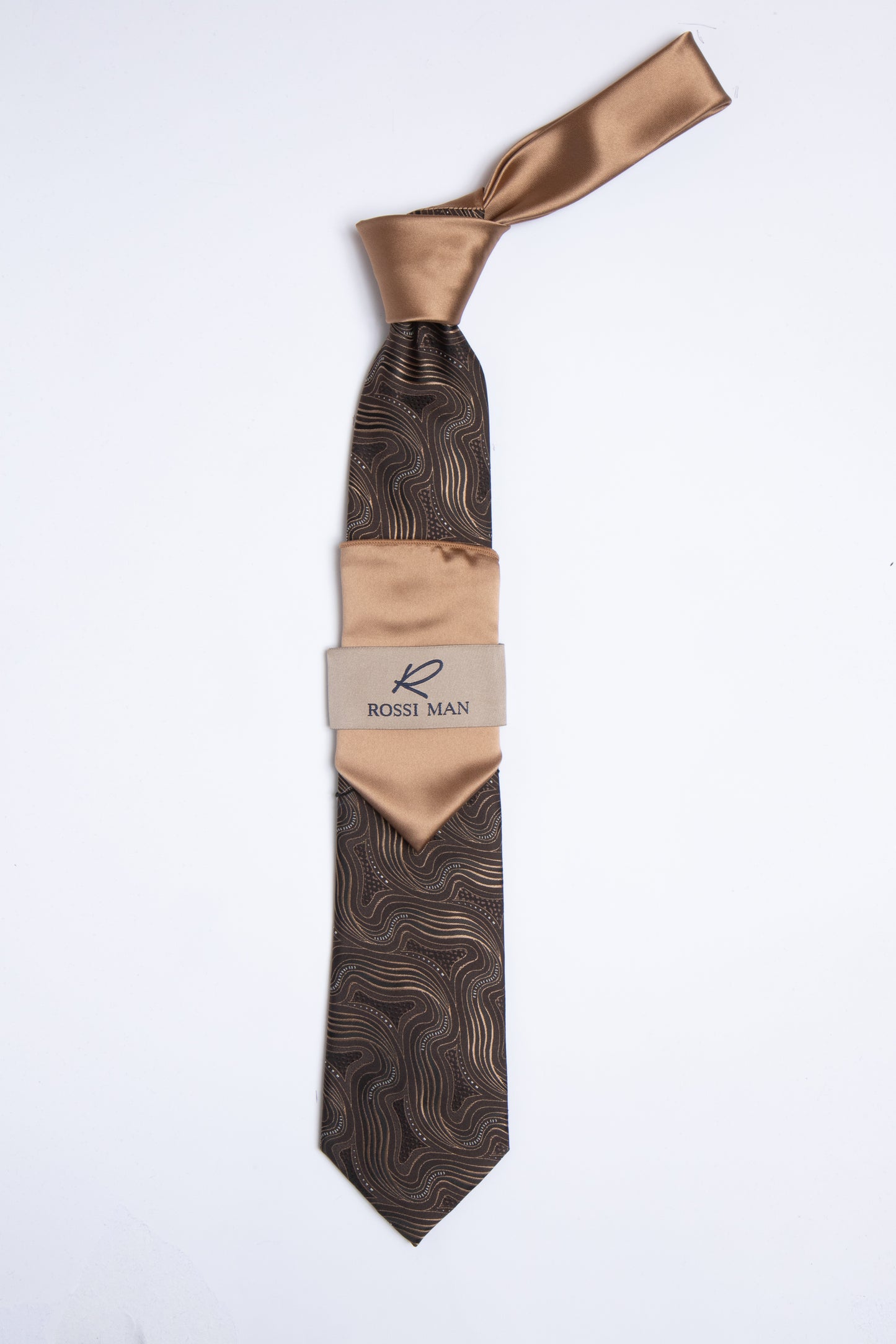 Rossi Man Tie and Pocket Round TT374-5