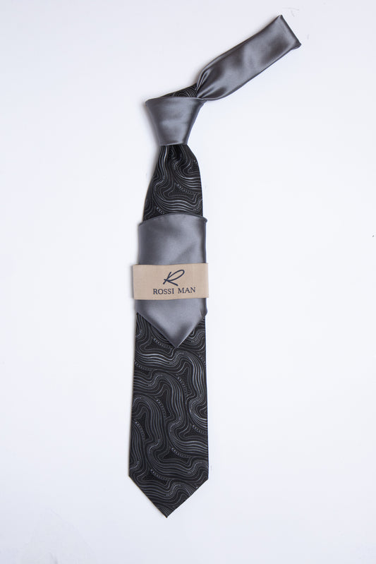 Rossi Man Tie and Pocket Round TT374-6