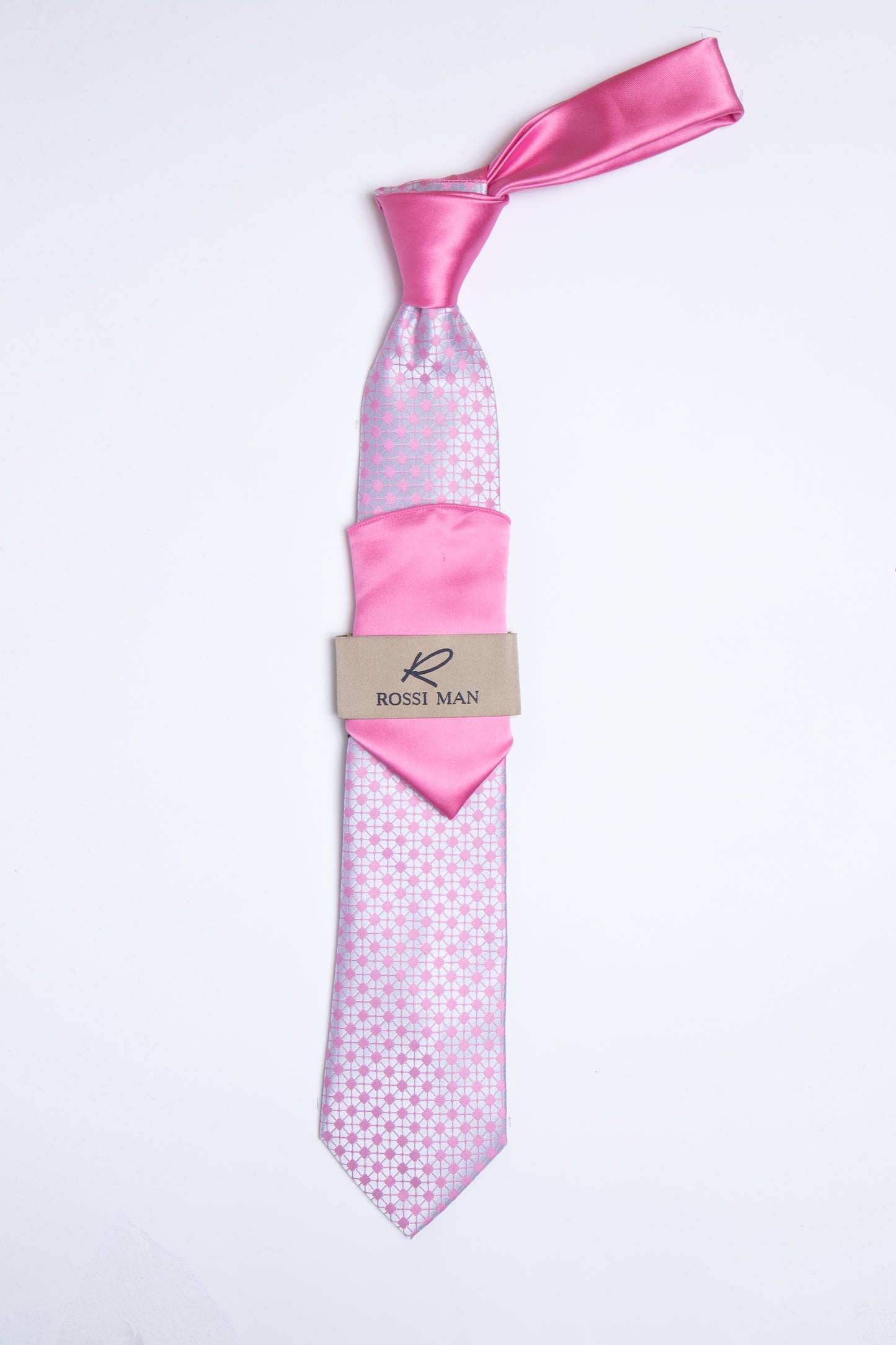 Rossi Man Tie and Pocket Round TT375-1