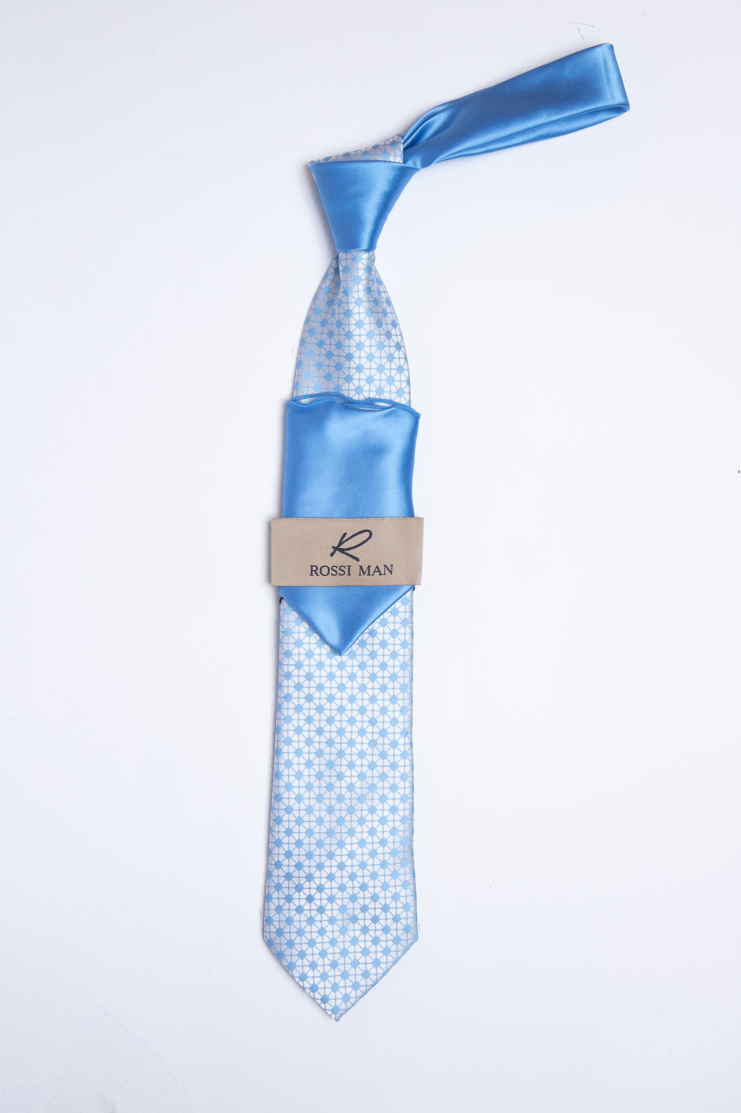Rossi Man Tie and Pocket Round TT375-3