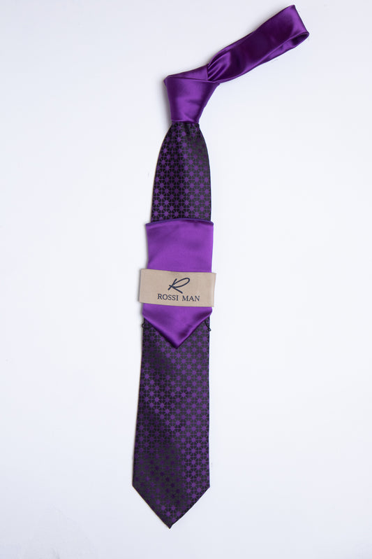 Rossi Man Tie and Pocket Round TT375-5
