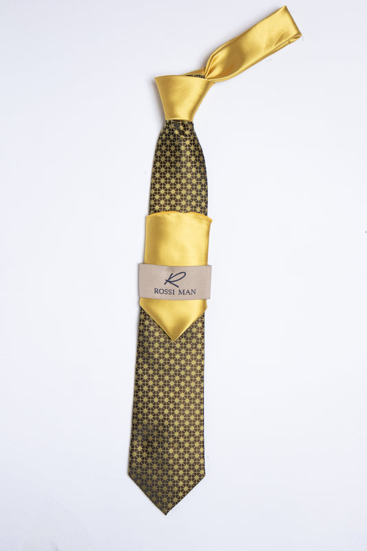 Rossi Man Tie and Pocket Round TT375-6