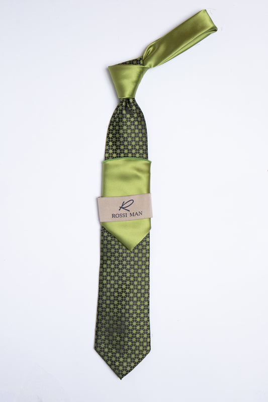 Rossi Man Tie and Pocket Round TT375-7