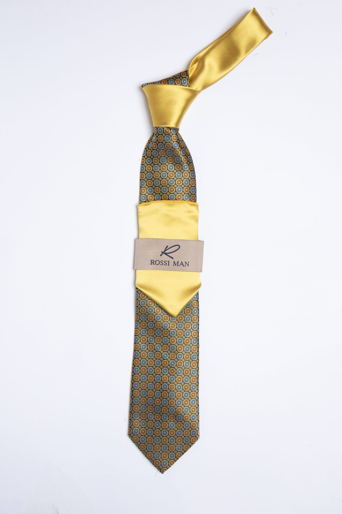 Rossi Man Tie and Pocket Round TT376-5
