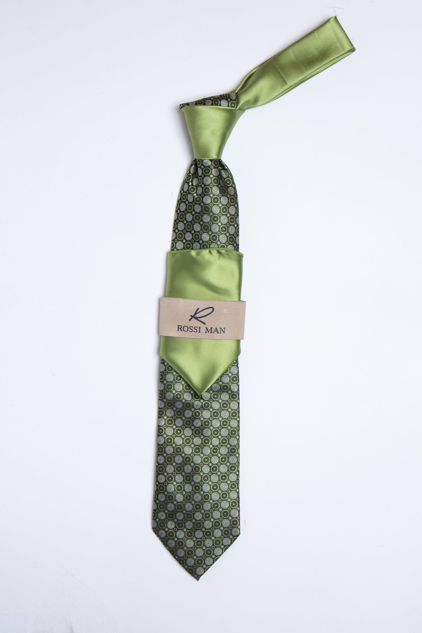 Rossi Man Tie and Pocket Round TT376-6