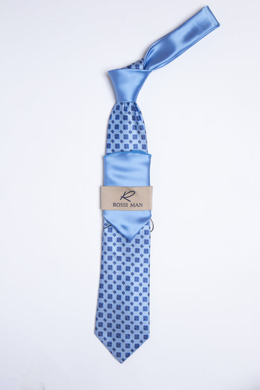 Rossi Man Tie and Pocket Round TT379-3