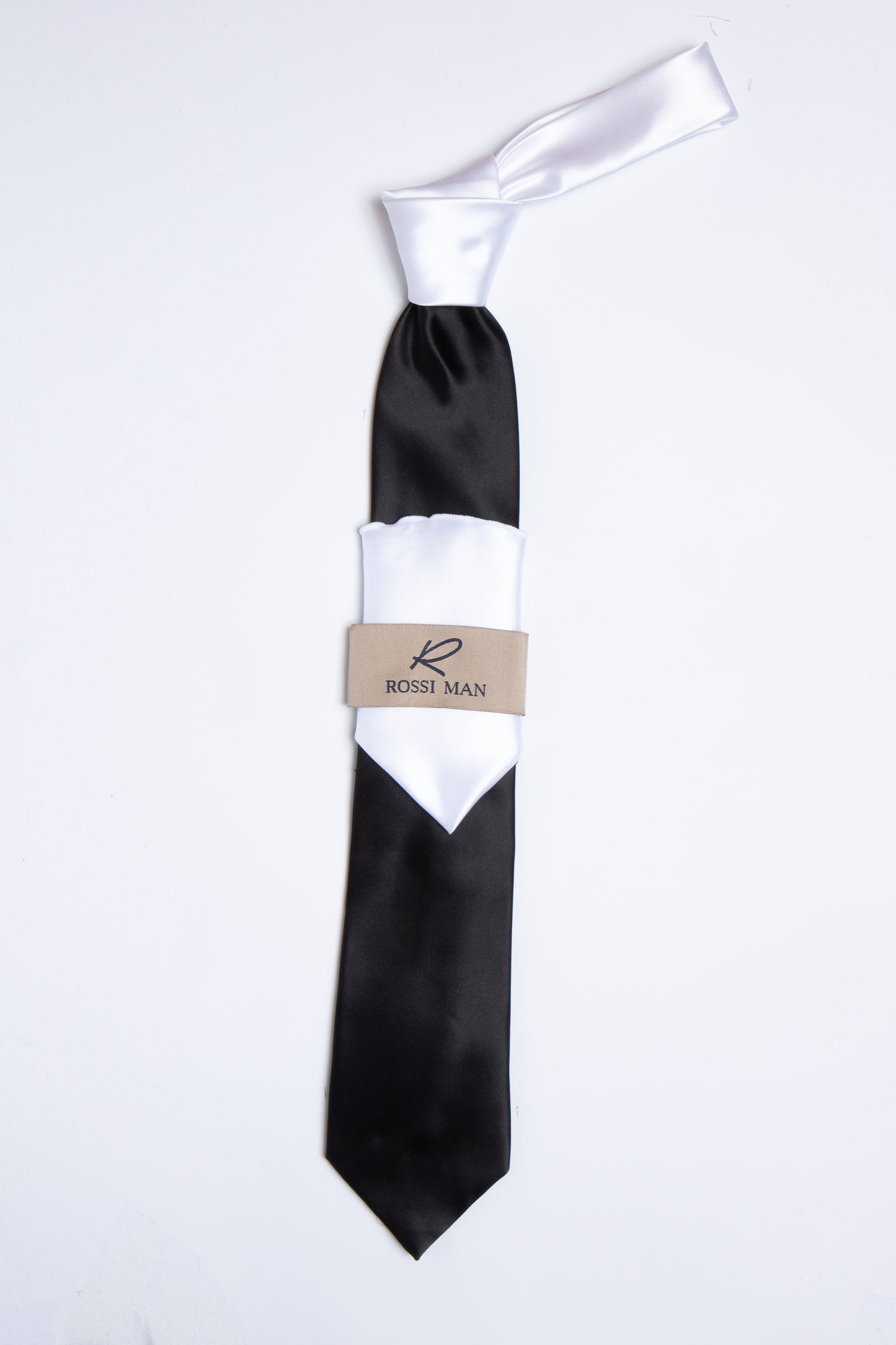 Rossi Man Tie and Pocket Round TT390-2