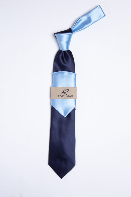 Rossi Man Tie and Pocket Round TT390-4