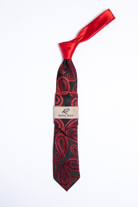 Rossi Man Tie and Pocket Round TT401-1