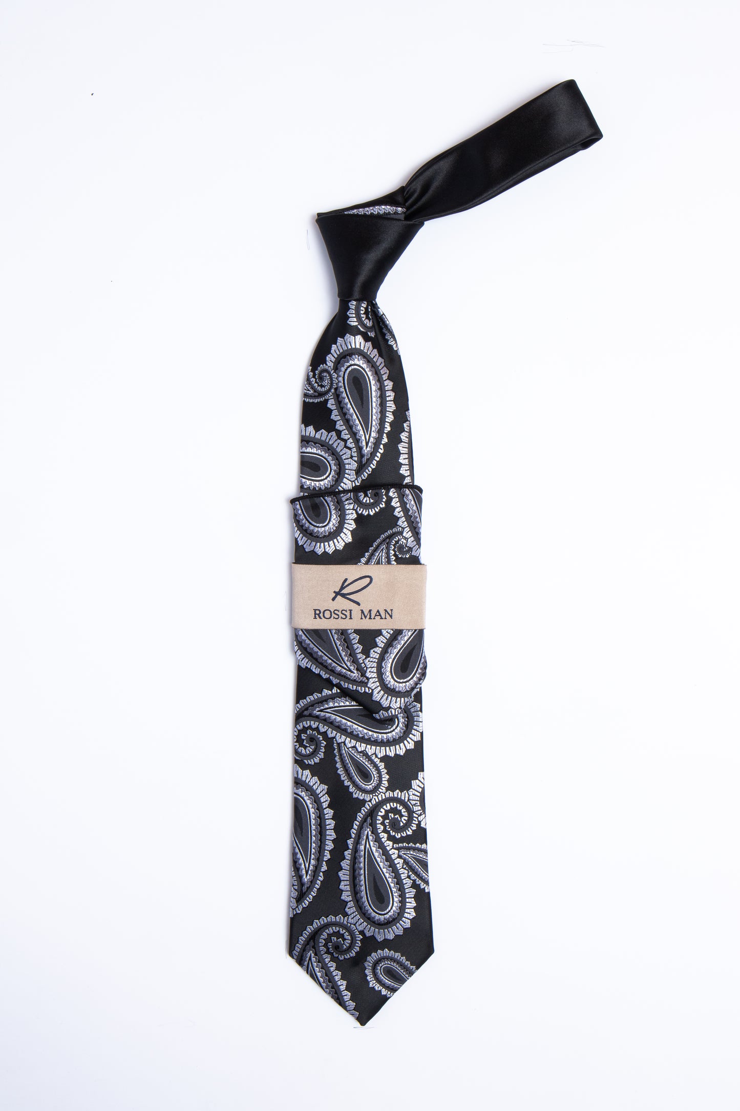 Rossi Man Tie and Pocket Round TT401-2