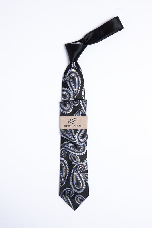 Rossi Man Tie and Pocket Round TT401-2