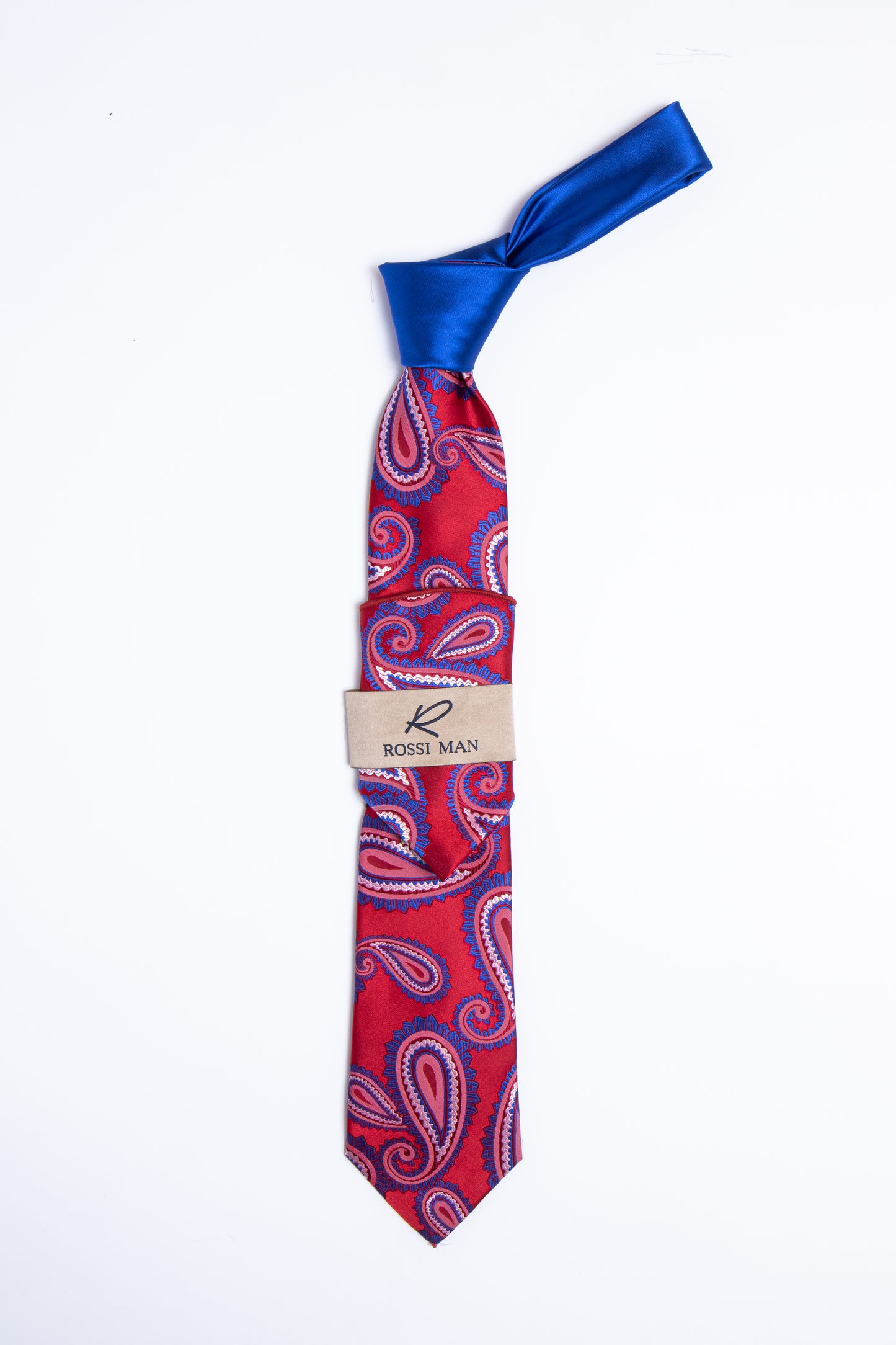 Rossi Man Tie and Pocket Round TT401-6