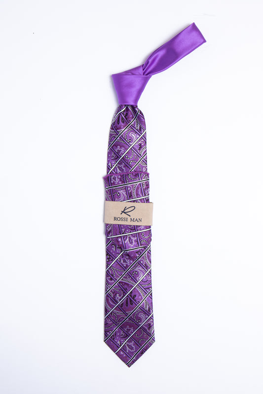 Rossi Man Tie and Pocket Round TT402-1