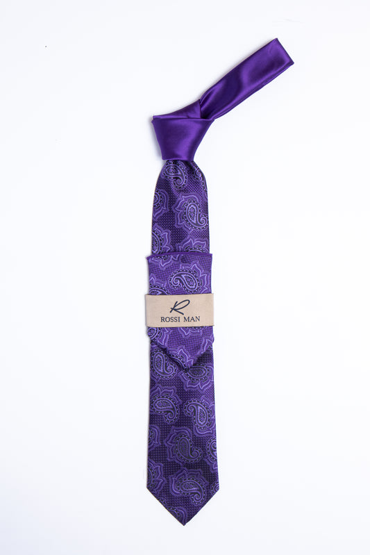 Rossi Man Tie and Pocket Round TT403-1