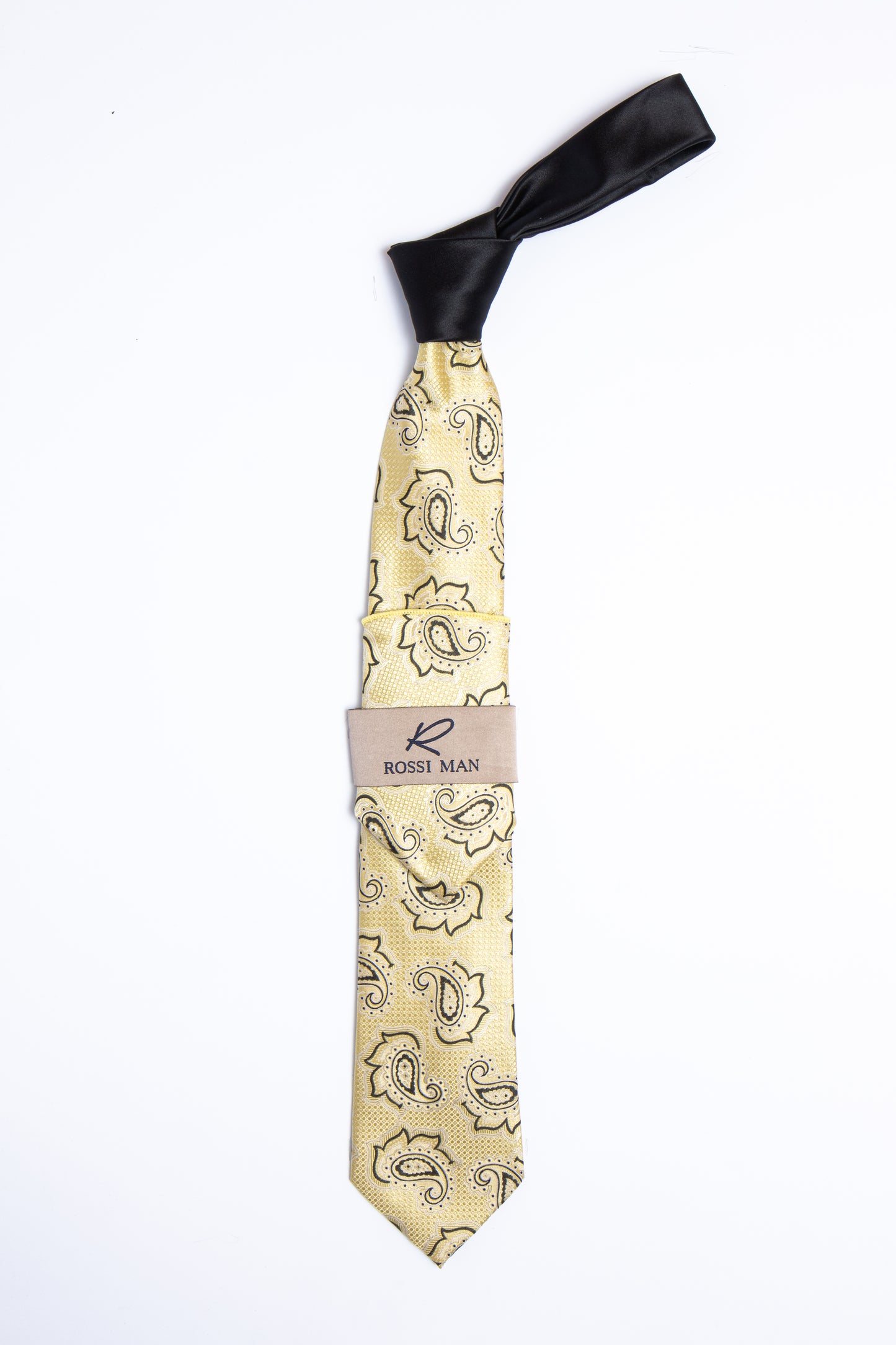 Rossi Man Tie and Pocket Round TT403-3